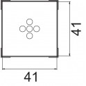 BUSE POUR BGA 40X40 POUR FR801/FR802/FR803B/FR850