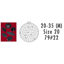 CONNECTEUR PCB ROUGE 79 CONTACTS PIN AWG 22 CONNECTEUR PCB ROUGE 79 CONTACTS PIN AWG 22