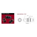 CONNECTEUR INLINE RECEPTACLE BLEU 5 CONTACTS SOCKET AWG 23
