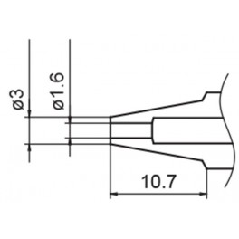 BUSE TYPE N D.1.6MM POUR FM2024 BUSE TYPE N D.1.6MM POUR FM2024
