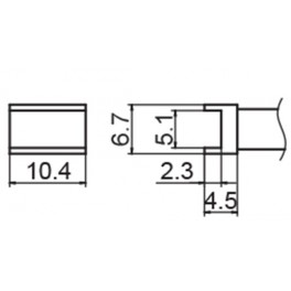 PANNE TUNNEL 5.1 X 10.4 POUR FM203/FX951/FM2027/FM2028 PANNE TUNNEL 5.1 X 10.4 POUR FM203/FX951/FM2027/FM2028