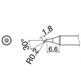 PANNE TYPE 0.2RSSB (400°) POUR FX100 PANNE TYPE 0.2RSSB (400°) POUR FX100