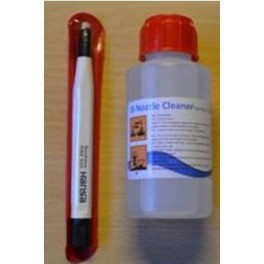 KIT COMPLET DE NETTOYAGE BUSE (FLACON+BROSSE FIBRE) KIT COMPLET DE NETTOYAGE BUSE (FLACON+BROSSE FIBRE)