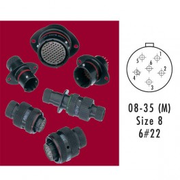 CONNECTEUR RECEPTACLE VIOLET 6 CONTACTS SOCKET AWG 22 CONNECTEUR RECEPTACLE VIOLET 6 CONTACTS SOCKET AWG 22