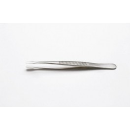 BRUCELLE SPATULE 120MM BOUTS LISSES SANS MARQUE BRUCELLE SPATULE 120MM BOUTS LISSES SANS MARQUE