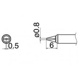 PANNE TYPE 0.8WD (350°) BLANC POUR FX100 PANNE TYPE 0.8WD (350°) BLANC POUR FX100
