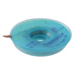TRESSE A DESSOUDER SANS PLOMB LARGEUR 2.8MMX1.5M BLEU /25PCS TRESSE A DESSOUDER SANS PLOMB LARGEUR 2.8MMX1.5M BLEU /25PCS