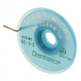 TRESSE A DESSOUDER NO CLEAN 2,0MMX1,5M VERT /25PCS TRESSE A DESSOUDER NO CLEAN 2,0MMX1,5M VERT /25PCS
