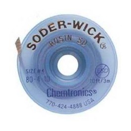 TRESSE A DESSOUDER FLUX RESINE 2,8MMX3M BLEU/25PCS TRESSE A DESSOUDER FLUX RESINE 2,8MMX3M BLEU/25PCS