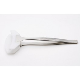 BRUCELLE PREHENSION MATERIAUX FRAGILES 203,2MM BOUTS PLATS NYLON