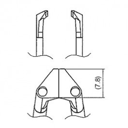 ELECTRODES DROITES POUR FT801 ELECTRODES DROITES POUR FT801