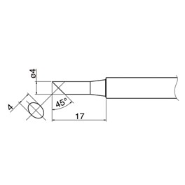 PANNE DE RECHANGE TYPE C4 POUR FER FX650