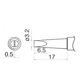 PANNE DE RECHANGE TYPE D32 POUR FER FX650 PANNE DE RECHANGE TYPE D32 POUR FER FX650