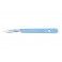 SCALPEL A LAME FIXE ET POIGNEE PLASTIQUE NYLON