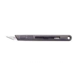 SCALPEL LAME RETRACTABLE ET POIGNEE METAL AVEC DEUX LAMES SCALPEL LAME RETRACTABLE ET POIGNEE METAL AVEC DEUX LAMES